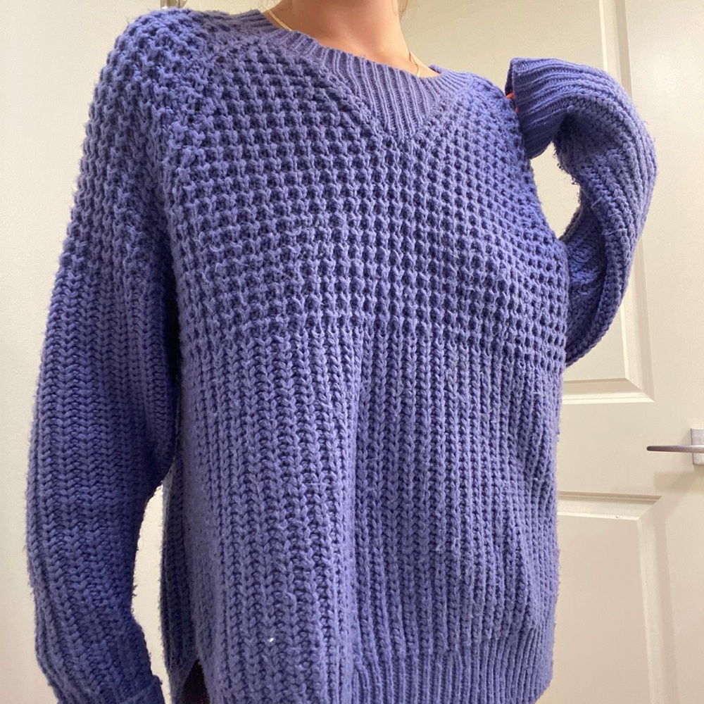 BDG Purple Knit oversized sweater | Size M